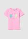 Cotton T-shirt with print_0