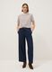 Striped Multicolour Crew-Neck T-Shirt in Pure Cotton, Regular Fit_1