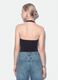 Black stretch bodysuit with rhinestones, regular fit_3