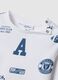 Children's white pure cotton regular fit t-shirt_2