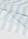 Multicoloured striped pure cotton scarf_2