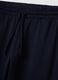 Blue cotton-blend joggers, regular fit_2
