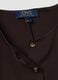 Brown Milano-knit waistcoat in stretch viscose, regular fit_5