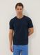 Blue organic cotton pyjamas, regular fit_1