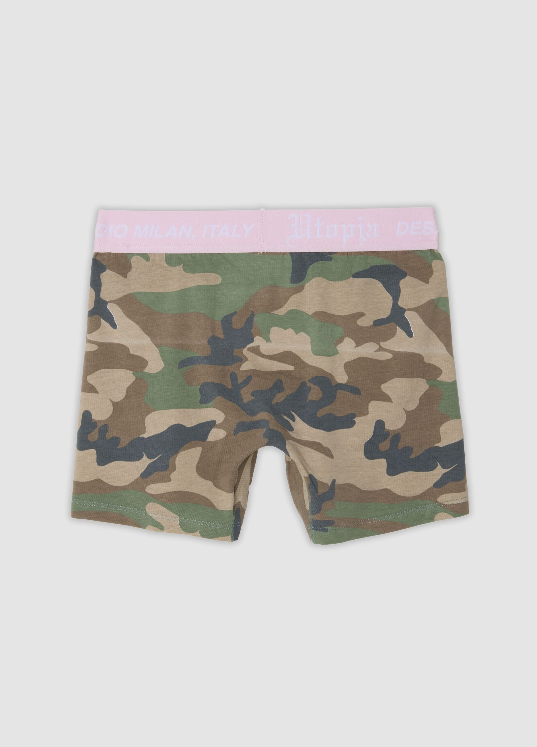 2-Pack Midi Camo Boxer Shorts