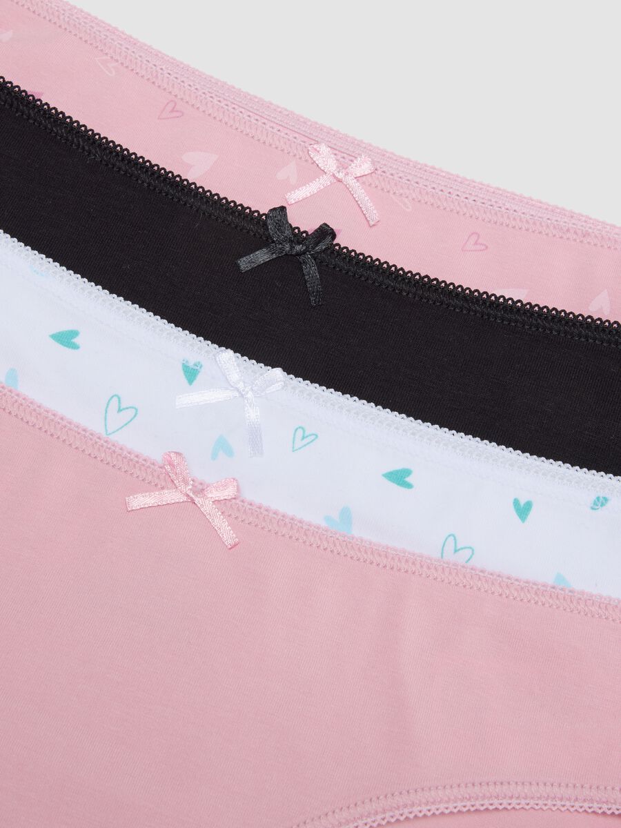 Girls&rsquo; 7-pack multicolour organic cotton briefs_2