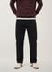 Black pure cotton denim jeans, relaxed fit_1