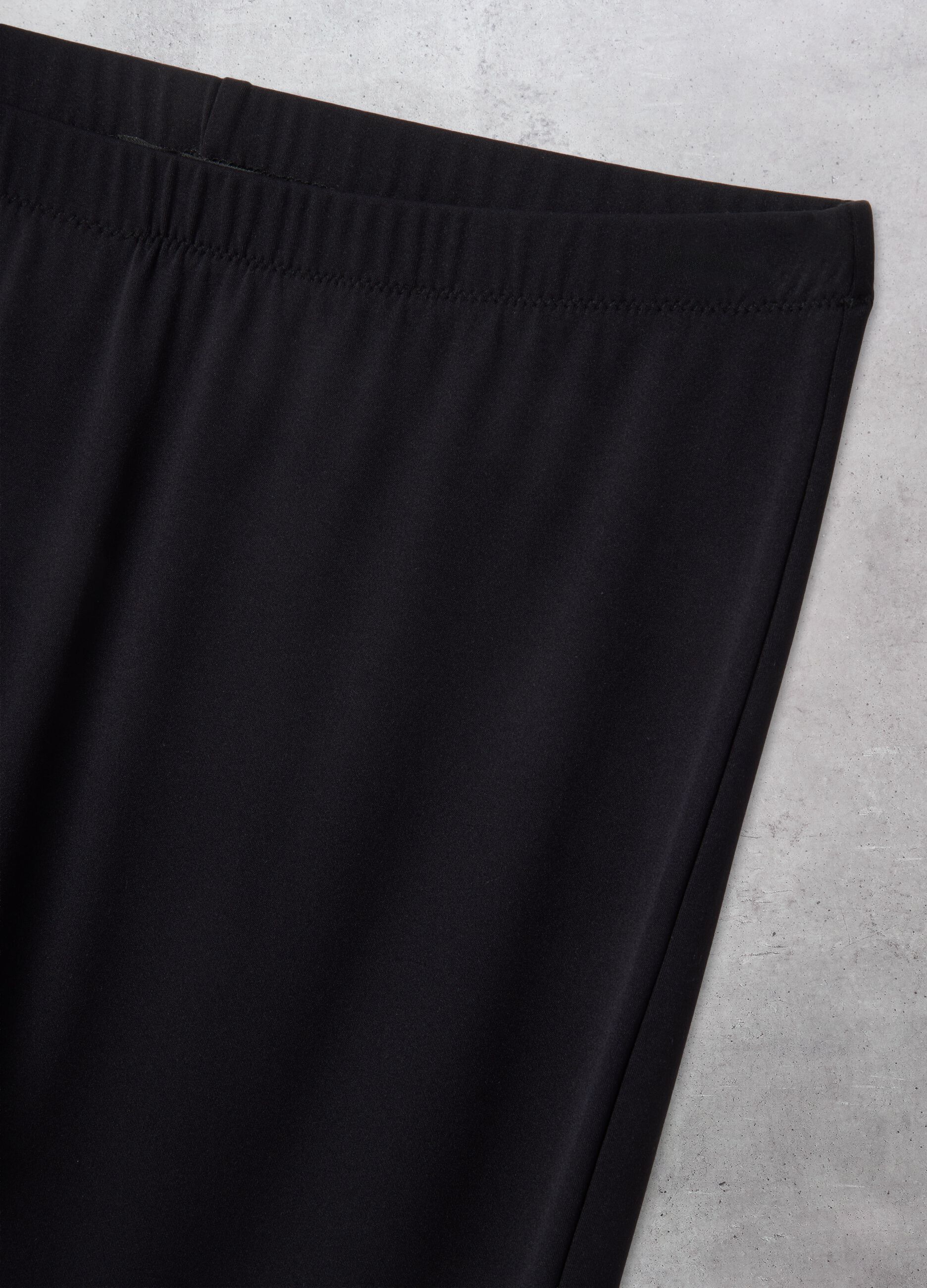 Capri Biker Shorts Black