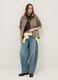 Green Cotton Blend Parka with Hood Regular Fit_0