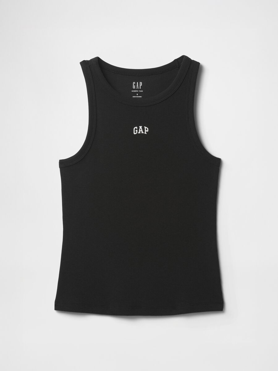 Women's Black Tank Top GAP_3