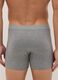 3-pack of grey midi boxer briefs in stretch organic cotton, regular fit_2