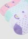 Pack of seven stretch organic cotton ankle socks_1