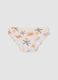 Beige baby swim briefs with prints_0