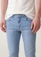 Light blue skinny stretch-cotton jeans_2