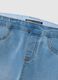 Girls' azure cotton blend flare fit jeggings_2