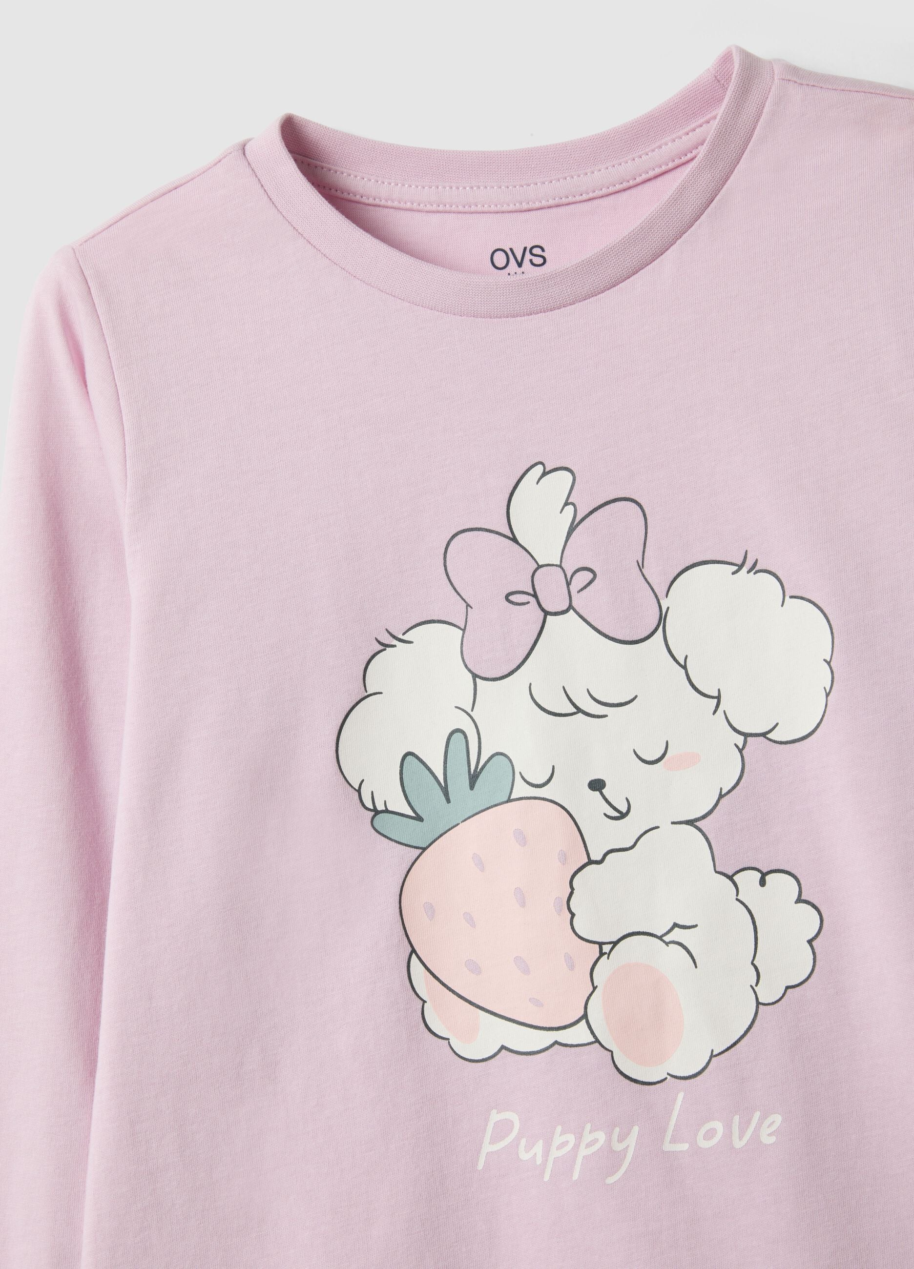 Pink Organic Cotton Pyjamas