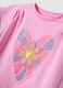 Pink stretch-cotton short-sleeve T-shirt_3