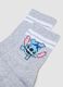 3-pack of multicolour mid-calf socks in stretch organic cotton with Stitch print_2