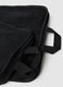 Black utility shoulder bag with a compact design_1