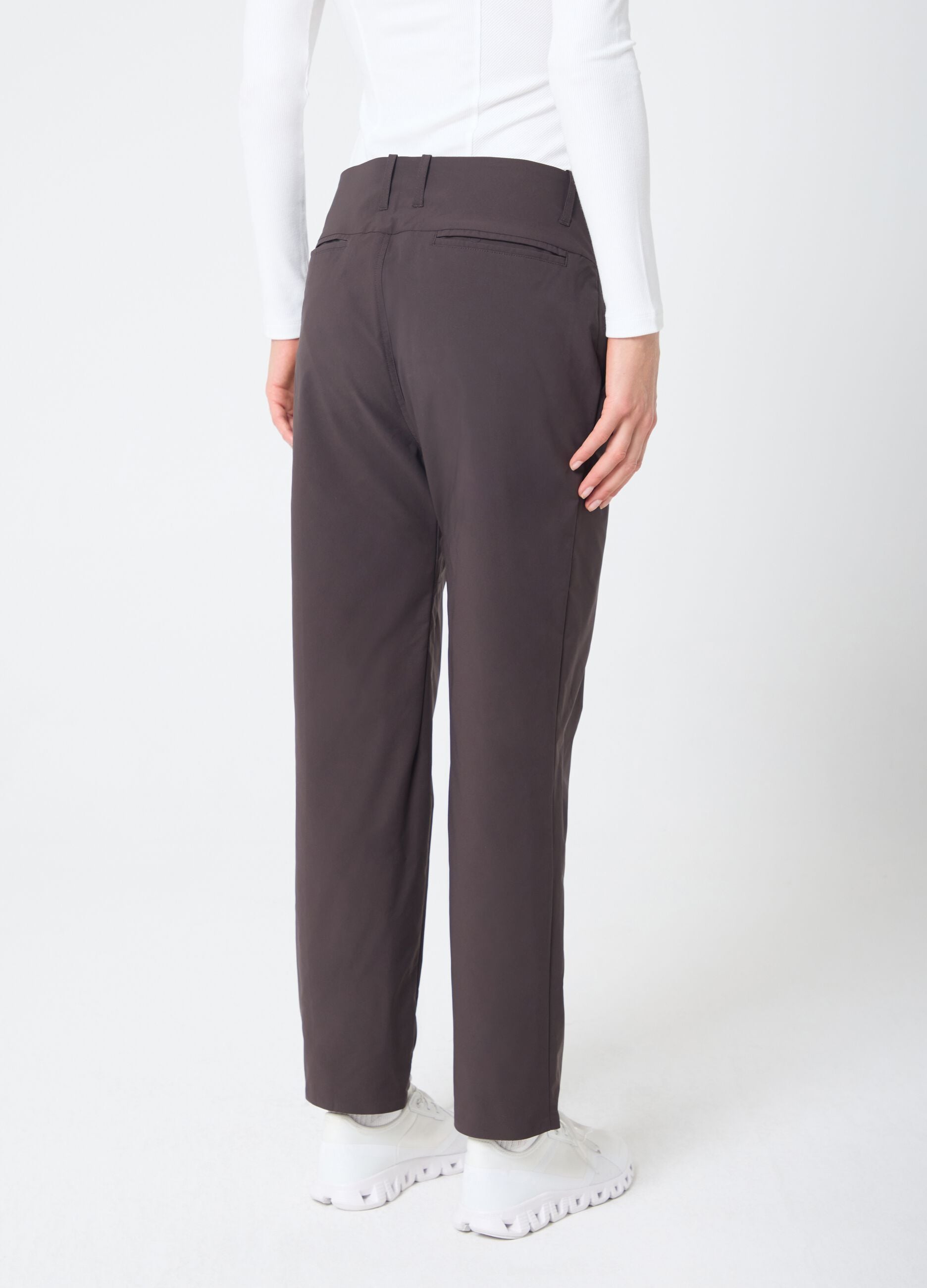 ALTAVIA STUDIO straight-leg technical-fabric trousers
