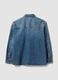 Blue denim shirt in pure cotton, regular fit_6
