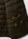 Brown Ultralight Padded Gilet with Zip_5