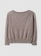 Grey pure wool boat-neck jumper_6