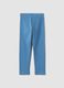 Blue skinny-fit stretch cotton leggings_1