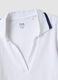 White regular-fit stretch cotton short-sleeve polo shirt_5