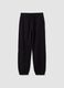 Black organic cotton joggers_0