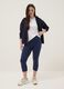 Blue stretch cotton leggings_0