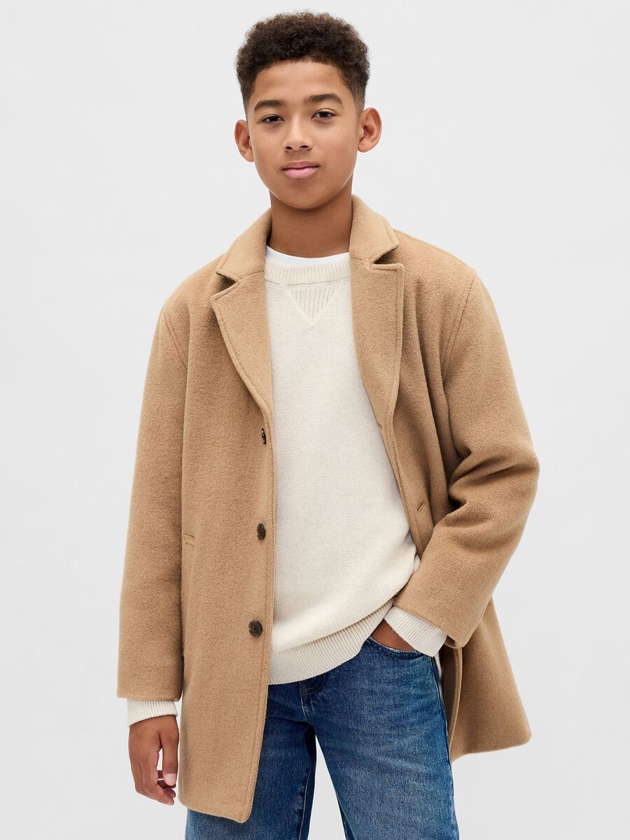 Cappotto in misto lana_0