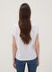 White pure cotton short-sleeve T-shirt, regular fit_3