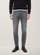 Men&rsquo;s grey denim slim-fit stretch cotton jeans_1