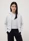 Grey pure cotton hoodie for girls, regular fit with zip_0