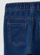 Girls&rsquo; blue skinny-fit stretch cotton jeggings_3