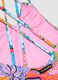 Multicolour stretch fabric swimsuit_2