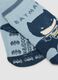 2-pack of Batman patterned non-slip socks in stretch organic cotton_1