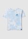 Multicolour pure cotton oversized girl's T-shirt with Stitch_3