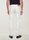 White slim-fit stretch cotton jeans_2