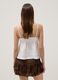 White pure cotton camisole with thin straps_3
