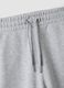 Girls&rsquo; grey culotte trousers in pure organic cotton_2