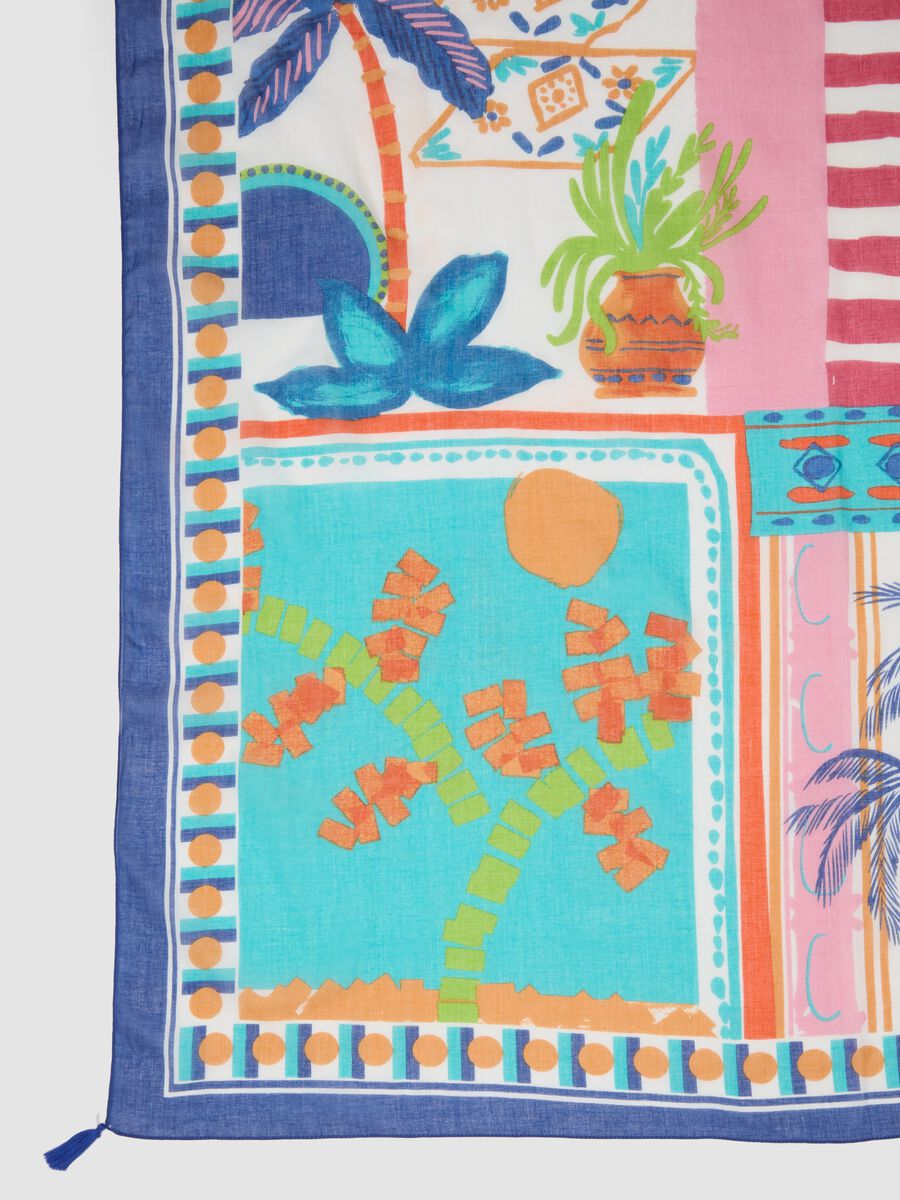Multicoloured pure cotton pareo_6