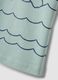 Light blue pure cotton regular fit t-shirt for kids with dog print_3