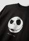 Black 100% cotton sweatshirt with The Nightmare Before Christmas print_5