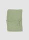 Green 100% cotton changing mat with all-over print_0