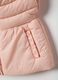 Pink padded vest for little girl with regular fit_3