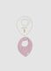 Two-pack of multicolour organic stretch-cotton bibs for baby girl_0