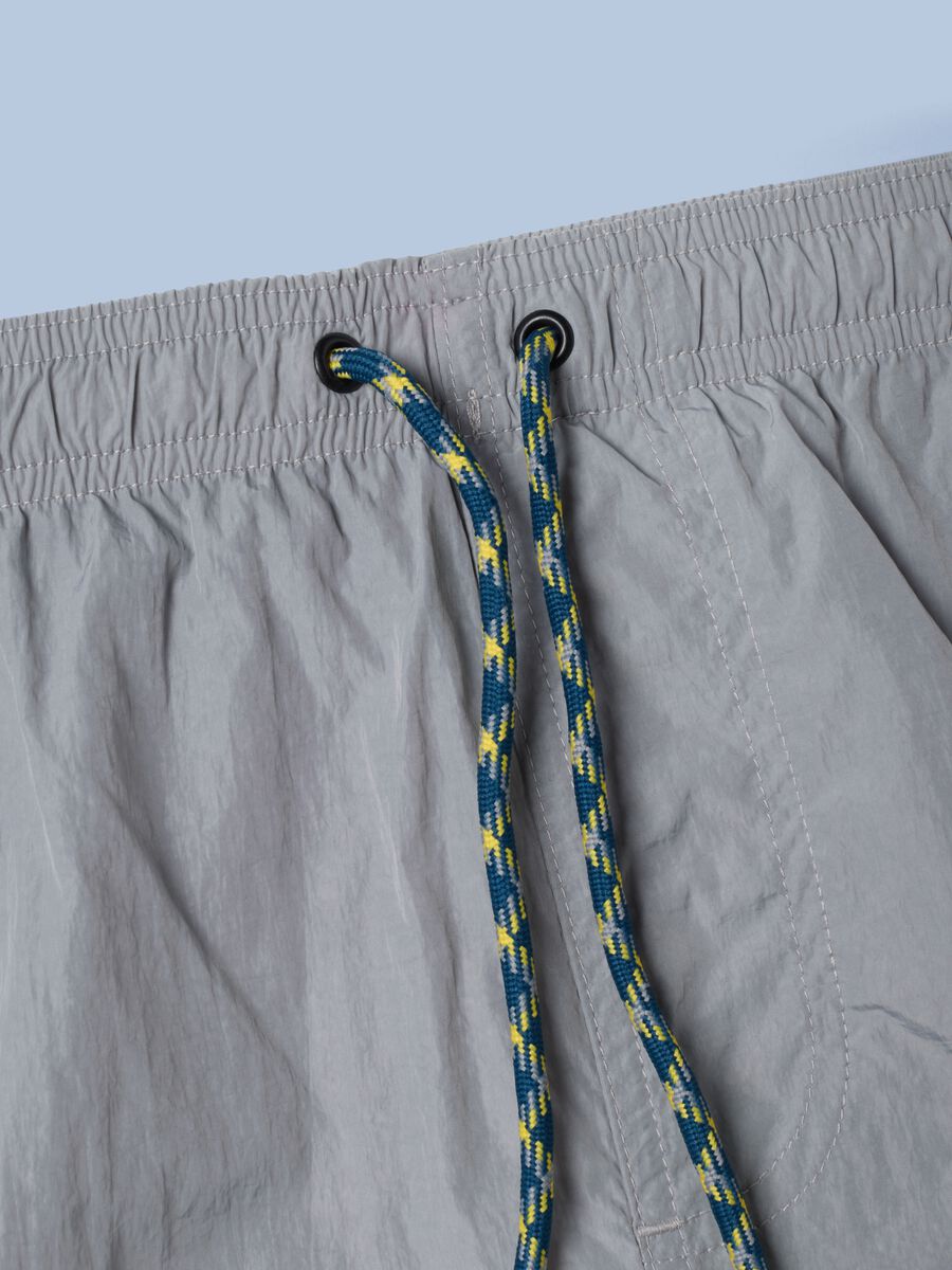 Costume boxer grigio con vita elasticizzata ALTAVIA SAILING_6