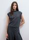 Grey stretch viscose regular-fit T-shirt_0